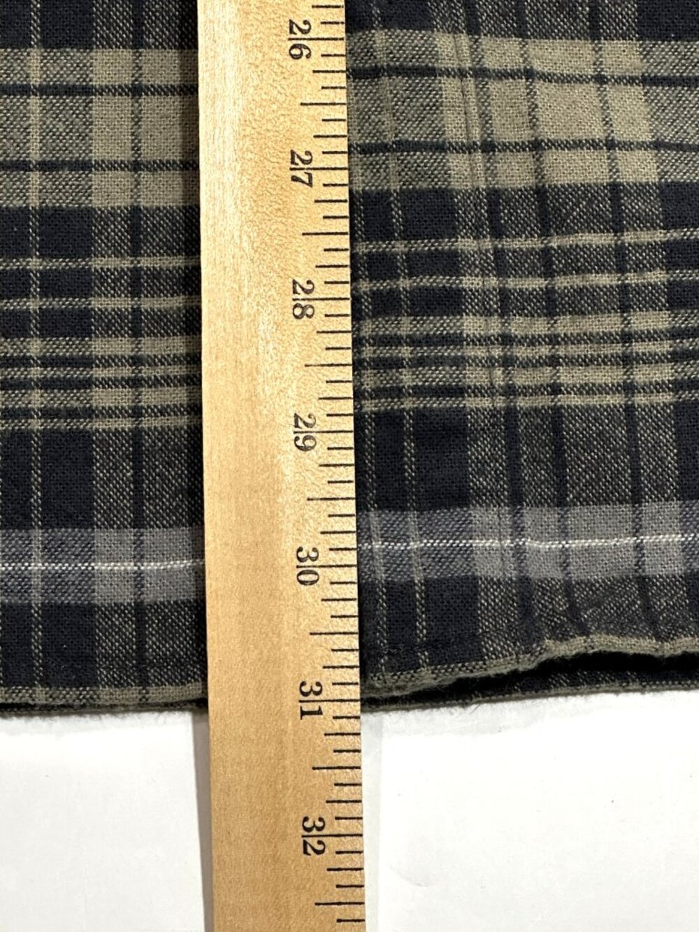 5.11 Tactical Mens Plaid Button Up Flannel Shirt XL Gray Tan Long Sleeve Outdoor - Picture 10 of 16